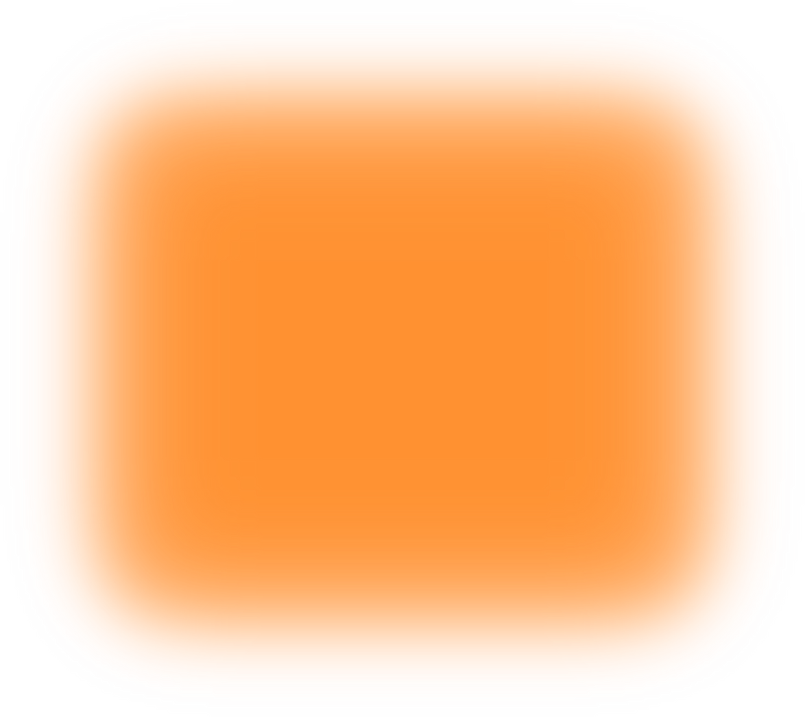 Orange Square Transparent Gradient